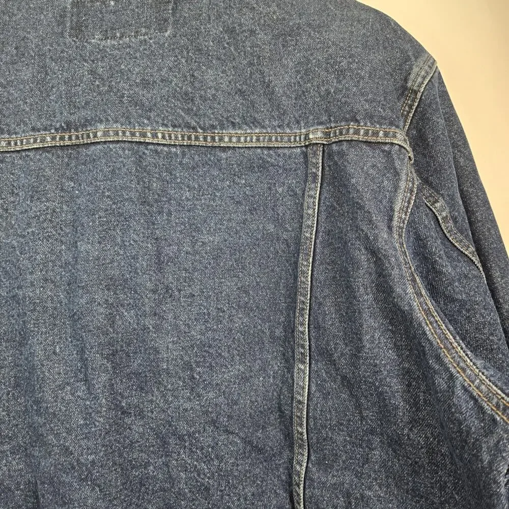 Wrangler Hero‎ Heavy Cotton Button Mens Large Jacket